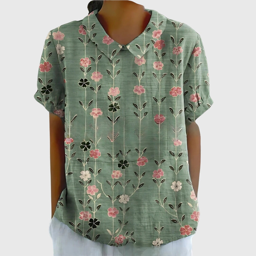 Jenna™ | Blouse Fleurie